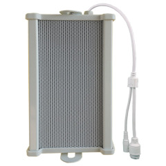ネットワークコマーシャル 20W SIPコラムスピーカー - 耐候性PoE
