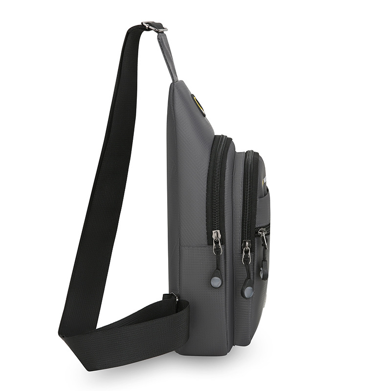 Bolso de pecho de moda moda nuevo hombre bolso de hombro casual portátil al aire libre bolso de viaje de bicicleta