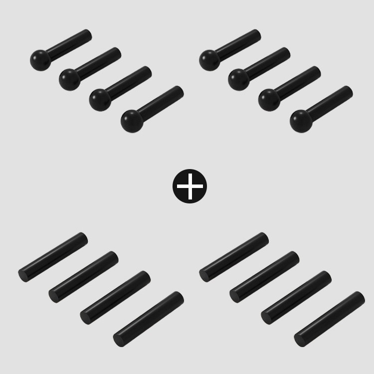 Hoyo de madera sólida Hoyo accesorios de tablero de estante general gancho de fósforo agujero redondo palo de madera laminado partición de madera