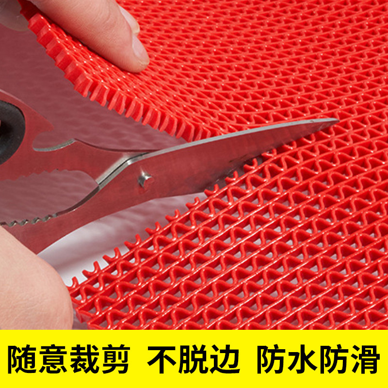 卸売りpvcプラスチックキッチントイレ透かし彫り防水プール浴室メッシュトイレ滑り止めマットカーペット|undefined