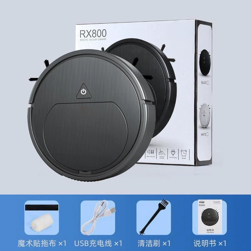 Cross-border household three-in-one sweeper, rechargeable smart sweeper, suction mop, small household appliances manufacturer wholesale sweeping robot