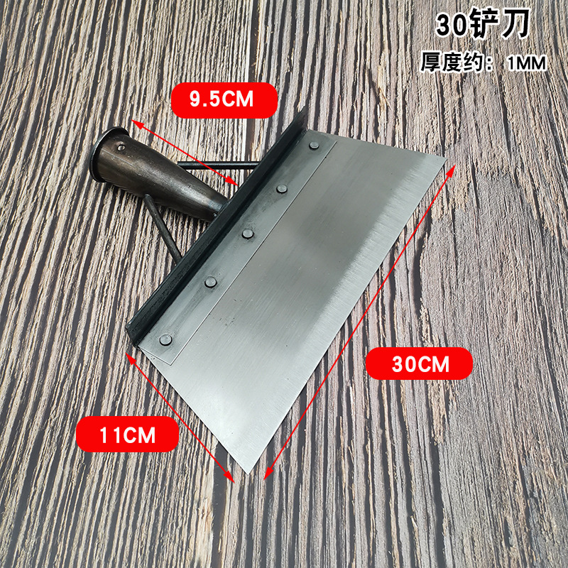 30 Hoja engrosada de acero al manganeso cabeza única