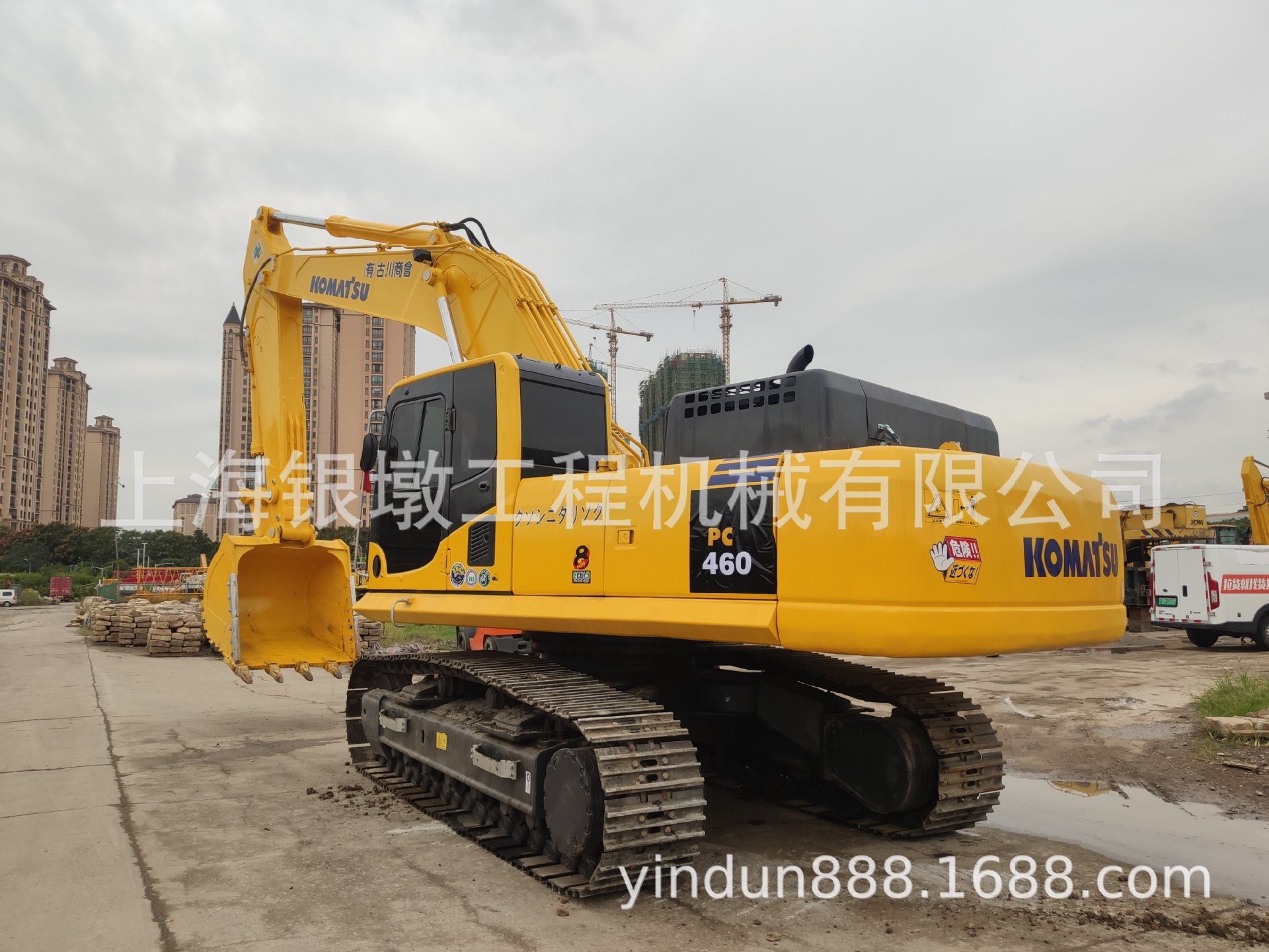 出售二手小松460挖掘机 出口KOMATSU小松PC450-7 460-8现货上海