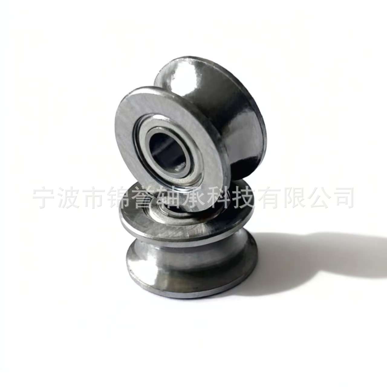 宁波镇海厂家U624U槽深沟球轴承4*13*7非标带槽轴承过线滚轮轴承