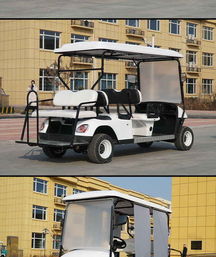 Golf Cart Sightseeing Car Beach Off-Road Electric Golf Cart