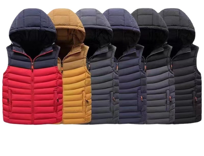 Chaqueta de chaleco de otoño y invierno para niños 2023 nuevo chaleco caliente grueso para niños abrazadera de caballo de algodón de pluma