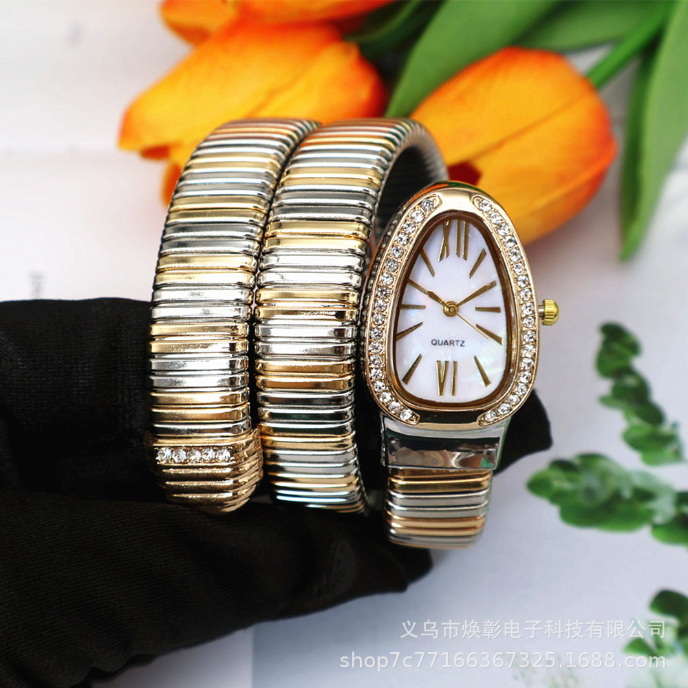 2025 New Winding Snake Bracelet Watch Fashion Classic Big-Name Watches Wristwatches Ladies Quartz Watch