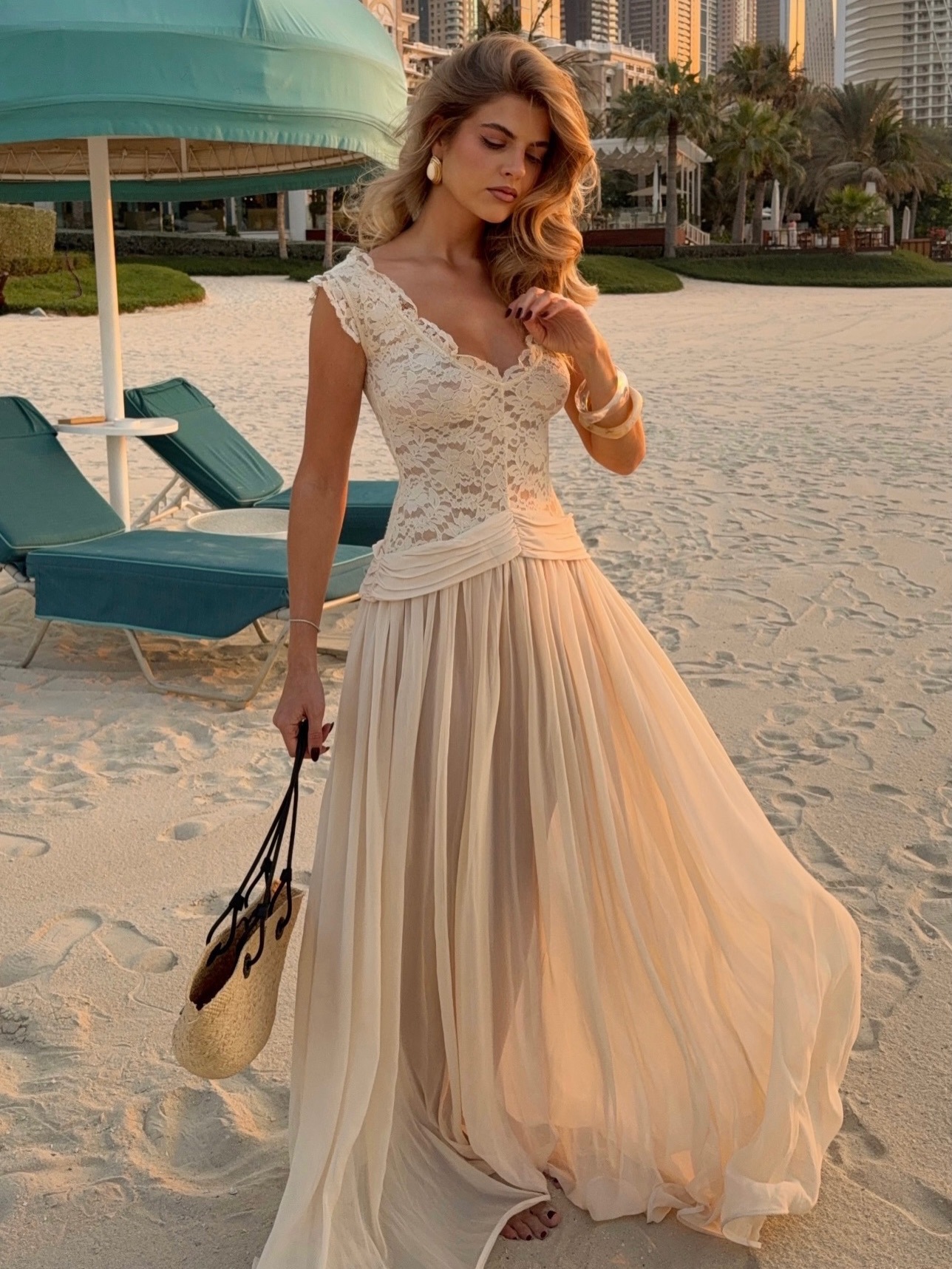 summer evening dress