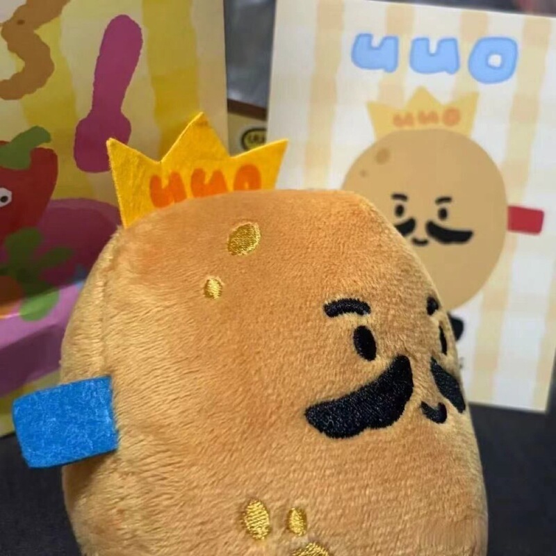 かわいいぬいぐるみ漫画ポテトペンダントスクールバッグバッグペンダントクリエイティブ超かわいい人形キーホルダー友人へのギフト|undefined