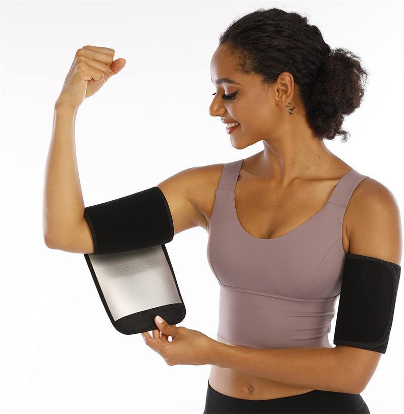 束臂带欧美女士运动健身暴汗手臂套桑拿闷汗跑步健身护手护臂带
