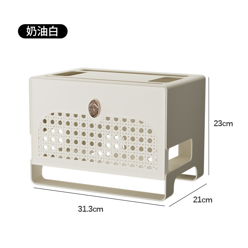 Wi-Fi ルーター収納ボックスリビングルームデスクトップテレビセットトップボックス収納ラックワイヤレスネットワークブロードバンド光猫整理ボックス|undefined