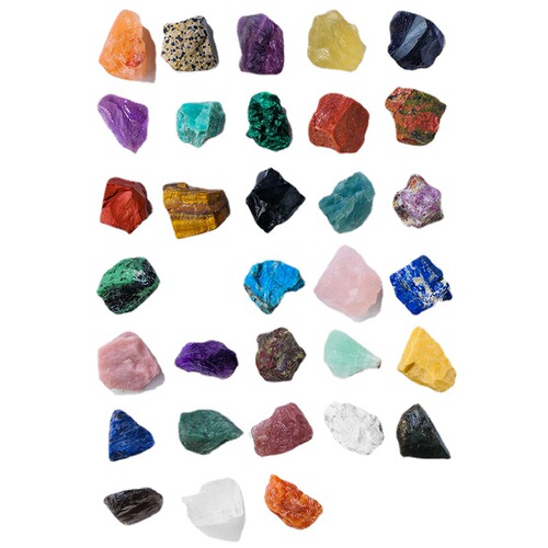 Natural crystal raw stone aromatherapy stone bulk diffuser stone purple pink crystal fluorite ore crystal stone wool gravel