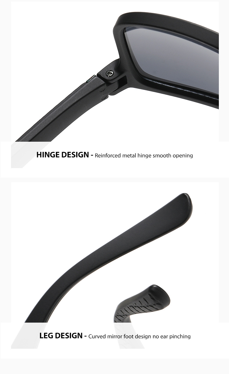 Premium Sonnenbrillen Polarisiert Fashion Herren Sonnenbrille UV-Schutz Verspiegelt Farbeffekt Autofahrt Sonnenbrille