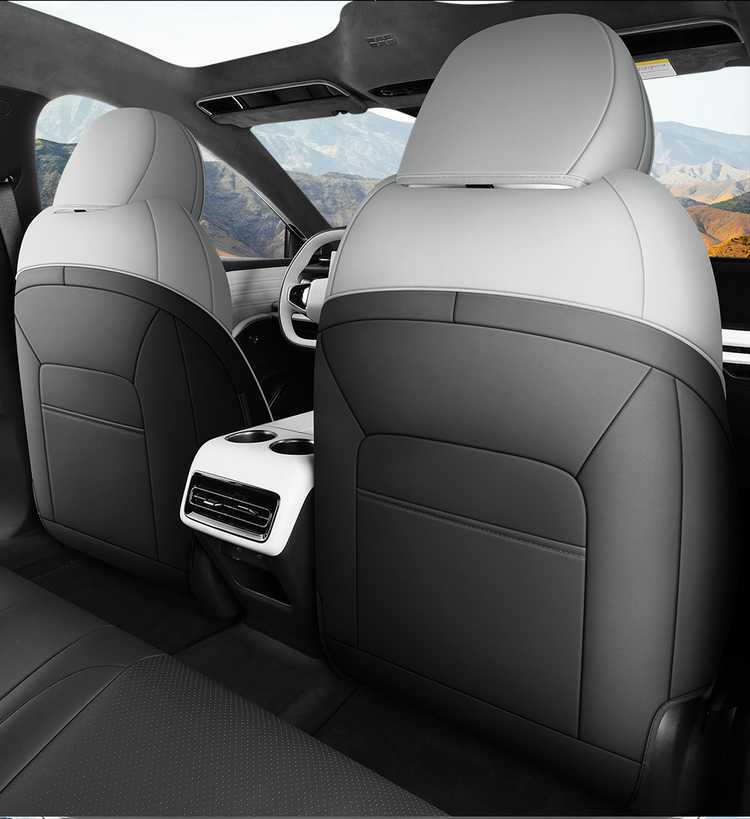 Specifically designed for the Liyin Galaxy Starlight 8-seater, full-coverage special seat covers, perforated leather car seat cushions for all seasons