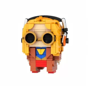 Конструктор MOC-259319: Супергёрл головастик