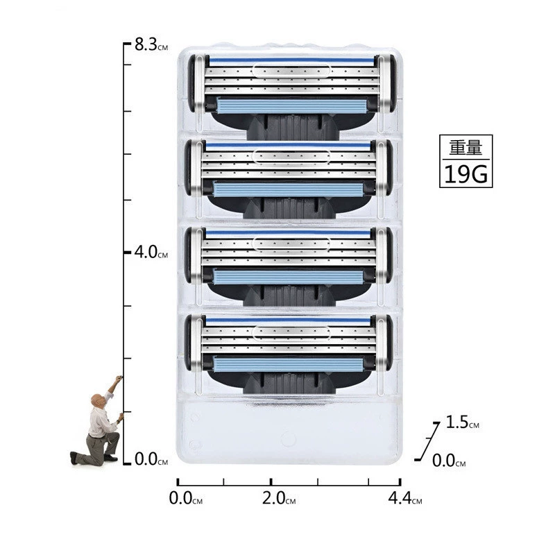 Razor, blade, wholesale, (Cross-border trading), 3 floors