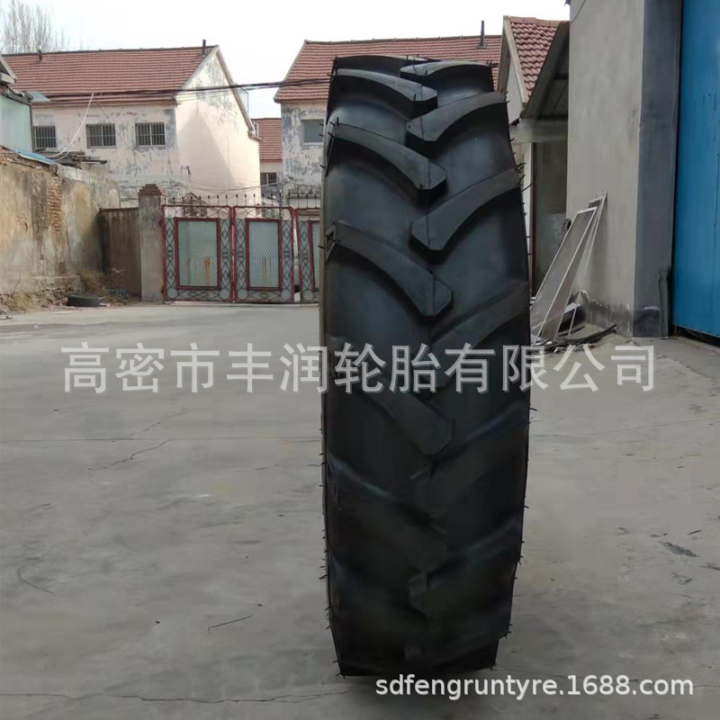 供应农用拖拉机轮胎工程机械轮胎人字花纹轮胎11.2-24