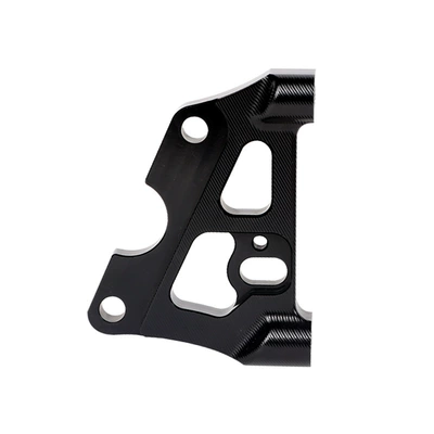 Other brake systems caliper mount 220/245 suitable - uf2-radiation-code-black-220-left