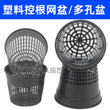 塑料XC多孔网盆控根兰花盆鹿角蕨蝴蝶兰育苗透气水培定植篮生根盆