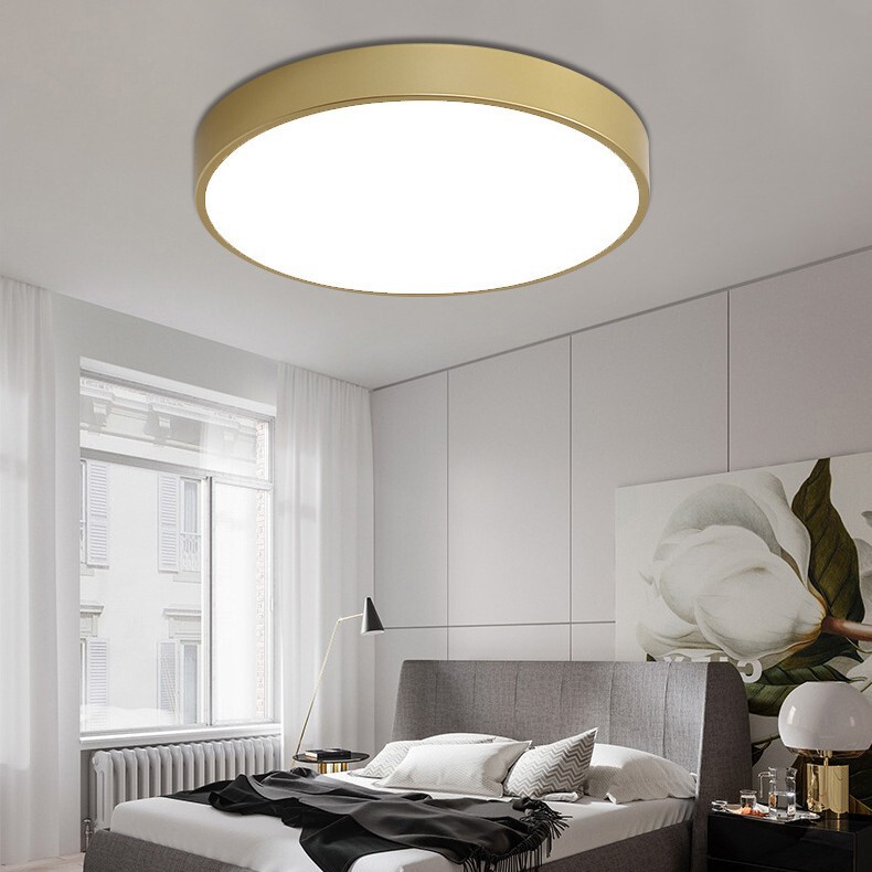 Modern simple ceiling lamp round bedroom lamp warm LED balcony entrance cloakroom stepless dimming lamp special offer Modern simple ceiling lamp round bedroom lamp warm LED balcony entrance cloakroom stepless dimming lamp special offer