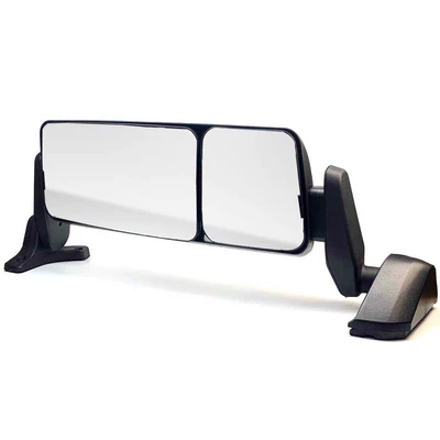 DeLong X3000 rearview mirror assembly – Large field of view rear view auxiliary mirror