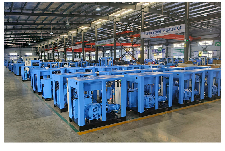 Integrated combination machine laser cutting special air compressor high pressure air pump industrial screw air compressor