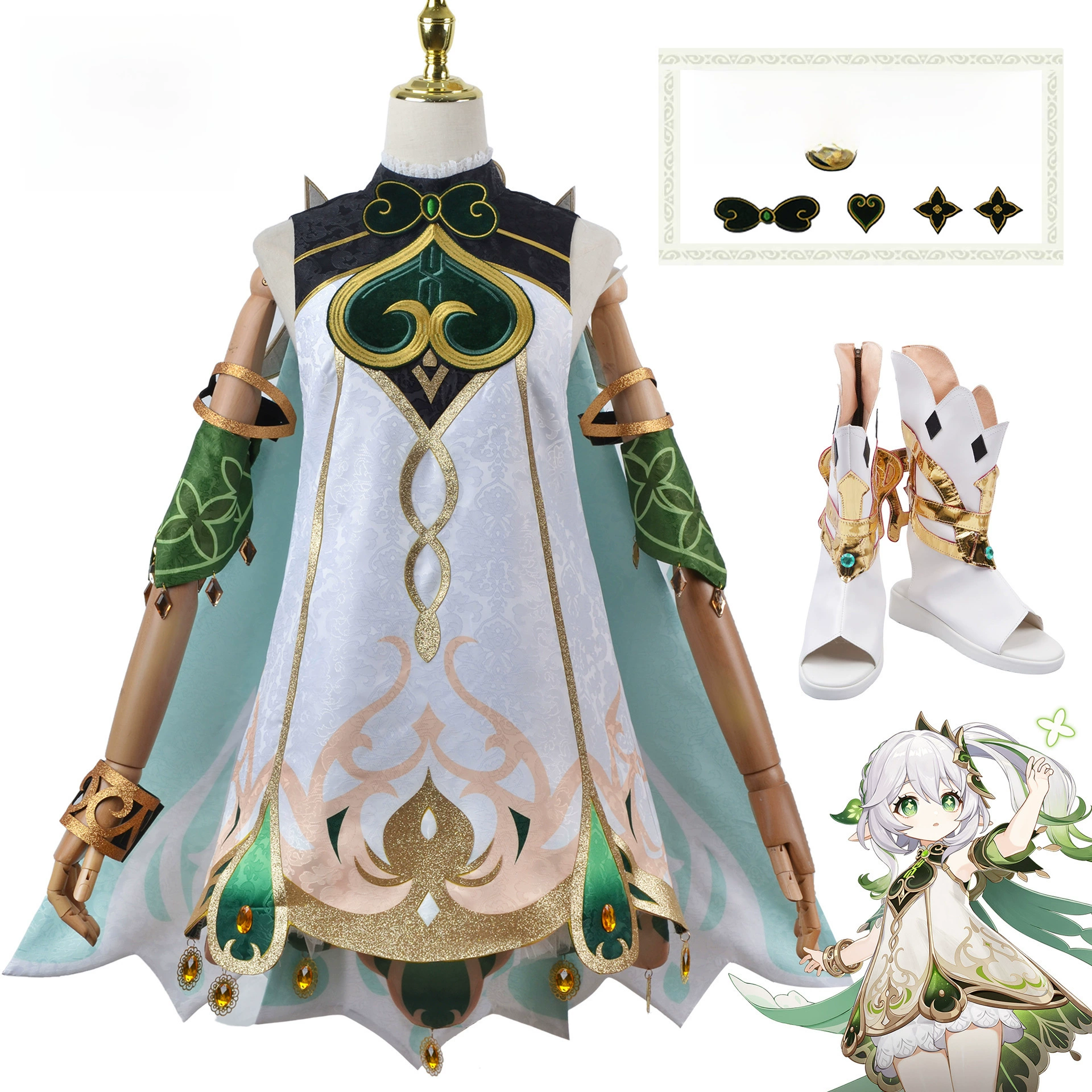 Оригинальный бог кос Grass God Naxi Loutinella Wanderer Steaming Benli Da Dadalia Cosplay