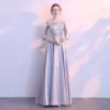 Silver gray long