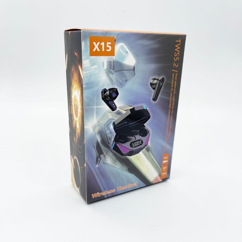 源工場は耳に入らない無線bluetoothイヤホンX15電気競争ゲームデュアルモード遅延なしtws bluetoothイヤホン|undefined