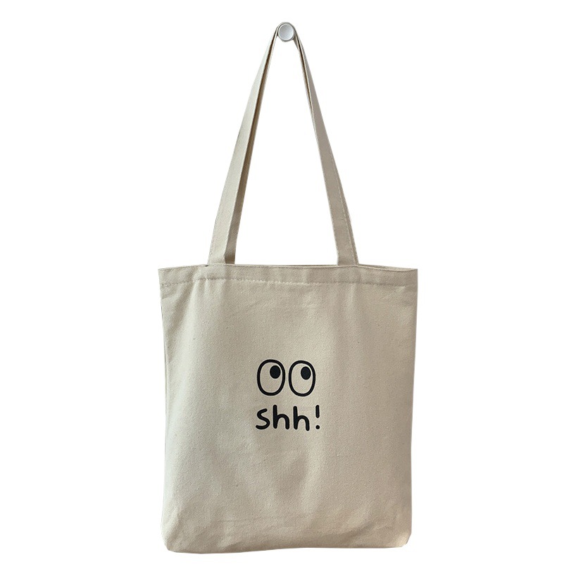 Bolso de lona para mujer, nuevo estilo 20225, bolso de gran capacidad para estudiantes, bolso de hombro tipo cartera simple de estilo preppy literario