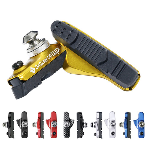 Bicycle road bike C brake V brake pad aluminum alloy drawer type brake pad brake pad rubber brake accessories cross-border