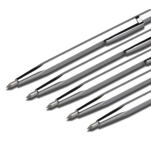 Aluminum alloy pointed scribing needle, ceramic tile cutting steel needle, cutting knife, ceramic tile scratching knife, factory direct sales