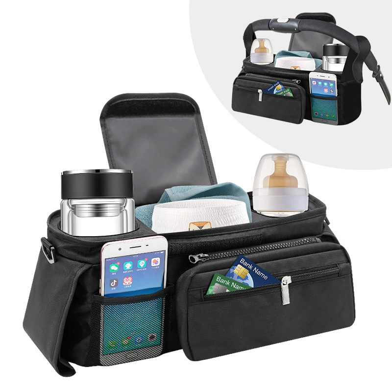 Детская коляска висит хранения сумка детская коляска задний подвесной лоток висит сумка Кубок сумка детская мама бутылка сумка