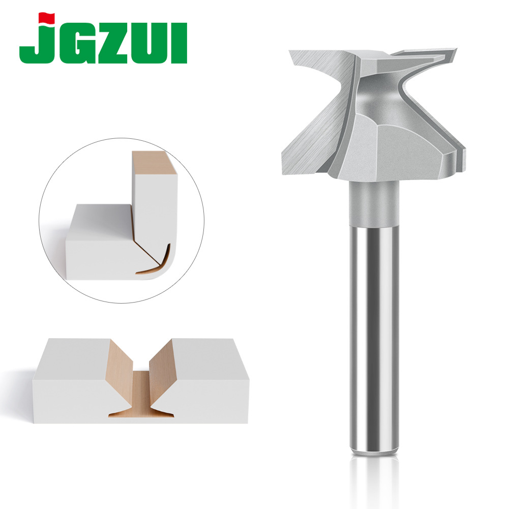 圆弧折弯一体刀1/4柄成型刀具R10木门墙柜圆弧折弯刀免软化折角