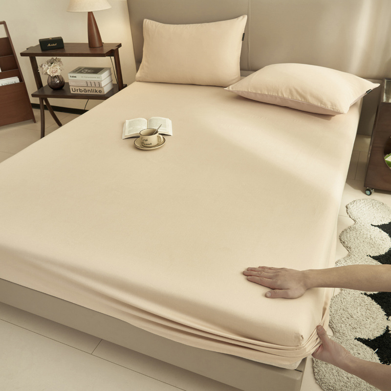 Nuevo estilo de sábana de algodón puro pieza individual 100 funda de cama de algodón juego de tres piezas de funda de colchón todo incluido funda de cama 2025 nuevo