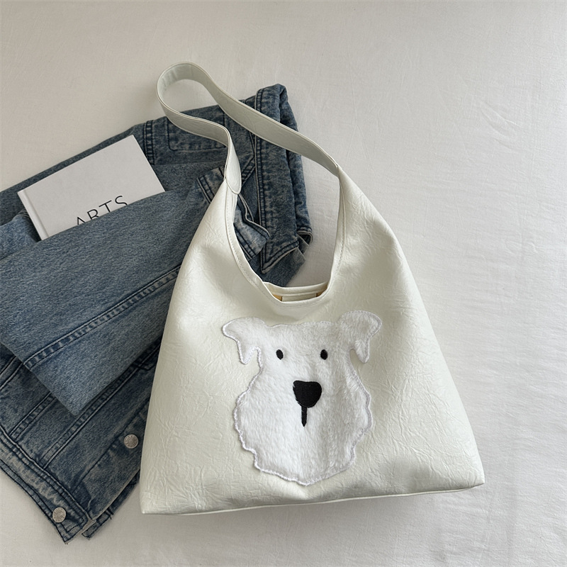 Otoño y invierno retro gran capacidad bolso de hombro de mujer 2024 nuevo estilo casual de moda simple bolso de hombro