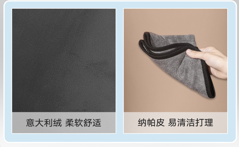 Suitable for Xiaopeng X9 Car, Car Pillow and Blanket, Multifunctional Car Pillow and Blanket, Nappa Leather Lumbar Support Pillow, Car Pillow