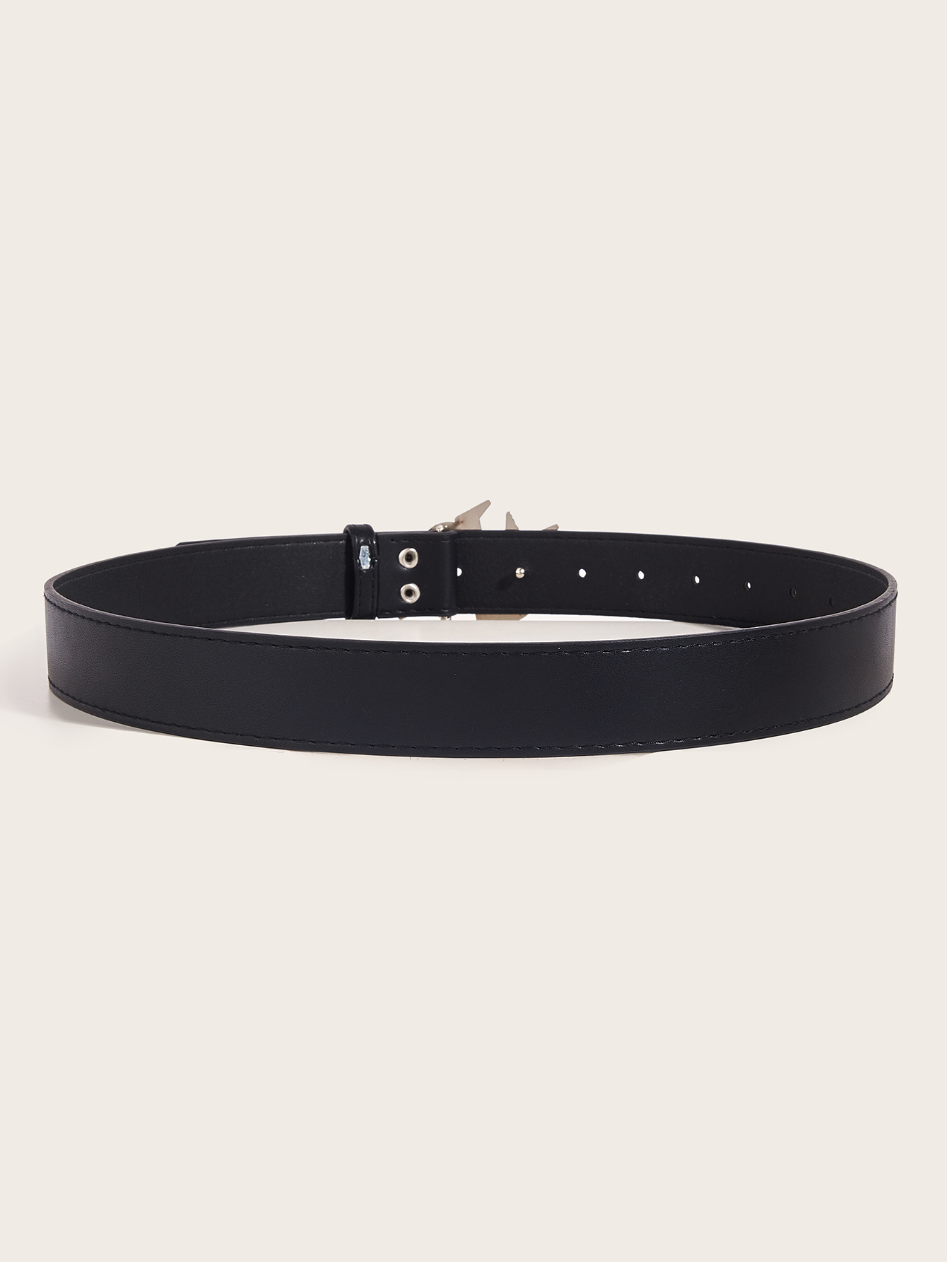 Simple Style Classic Style Solid Color Pu Leather Alloy Women's Leather Belts display picture 5