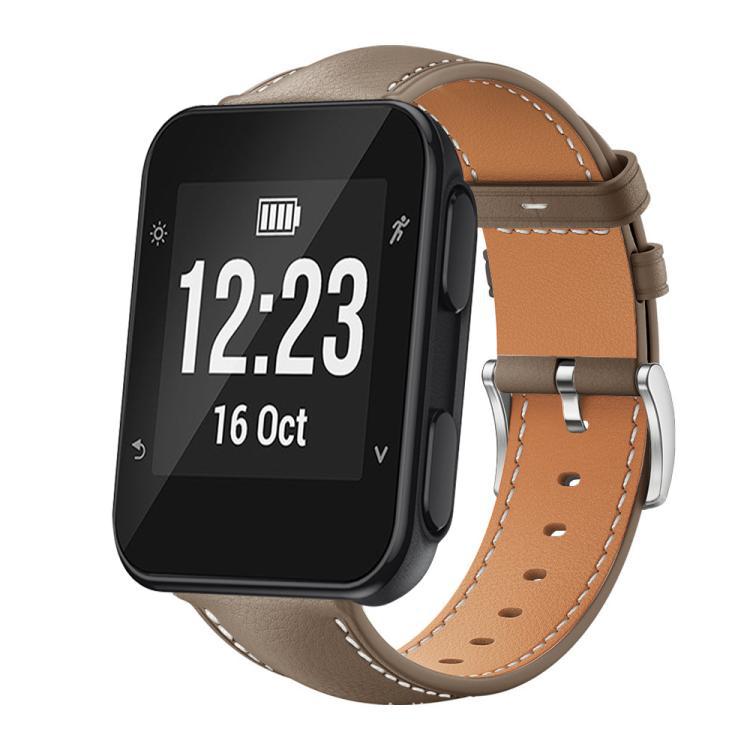 xDfind correa de cuero de tiburón negro con cabeza plana para Garmin Fenix 8 / 7X / 6X / 5X 26mm 22mm / Garmi