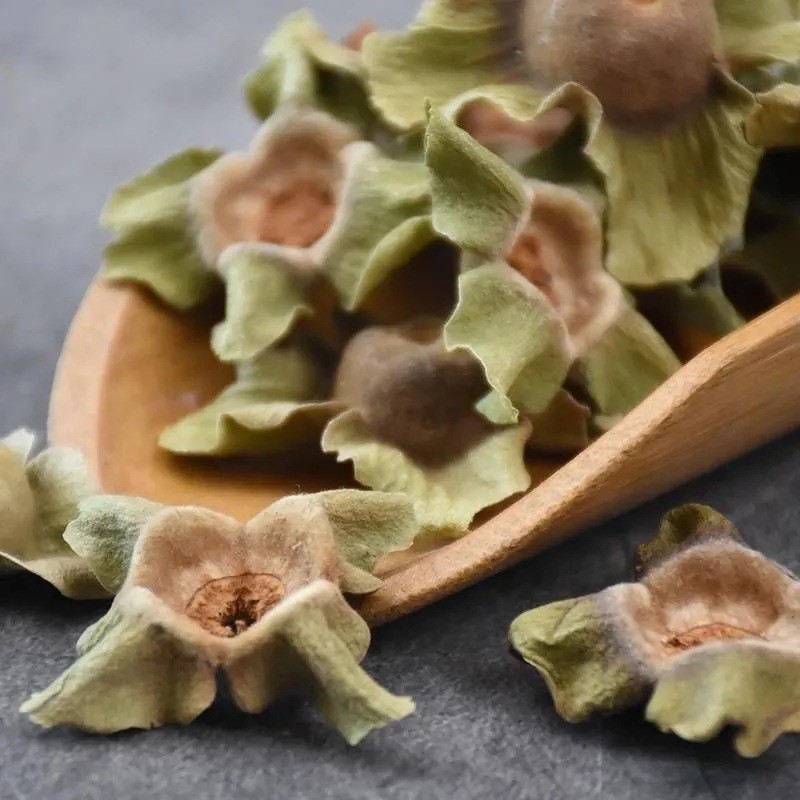 Dried Persimmon Calyx Shi Di 500g Natural Sun Dried Persimmon Calyx for Traditional Herbal Decoctions quality and texture