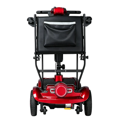Portable four-wheel mobility scooter for Qatlanan elektrik velosipedlər