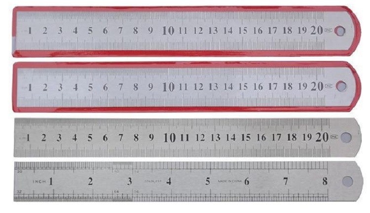 Ruler, 20cm, 0.2meter, 26mm, 0.7mm