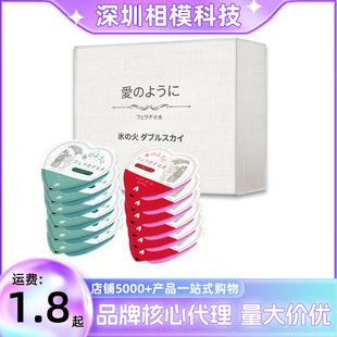 Jiaoyue Japanese jelly mouth charming water ice fire two days Fruit Strawberry Mint orange flavor sex toys wholesale