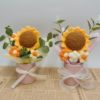 Teacher's Day Christmas Valentine's Day Bouquet of flowers manual knitting Puff gift wholesale The opening Can be set LOGO