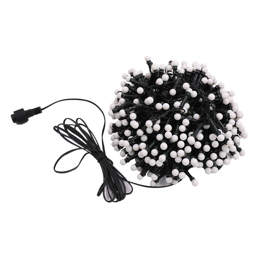 Comercio exterior transfronterizo de baja tensión plug-in de la cadena de luz de la cereza 10 m 500 luces adecuadas para el dormitorio de vacaciones de Navidad luces de colores decorativos