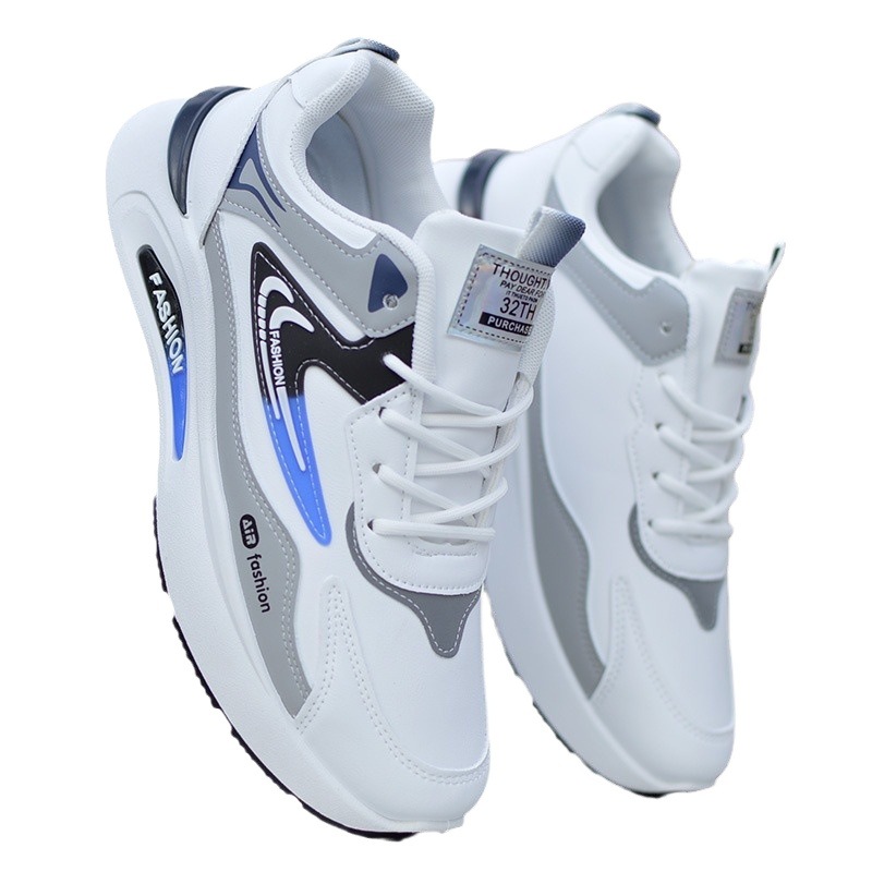 Férfi tavaszi-nyári új sport, vízálló, csúszásgátló futócipő, divatos és sokoldalú apuka cipő_voghion.com