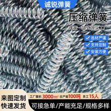 精密微型压缩弹簧耐高温不锈钢压簧工业机械弹簧非标定制