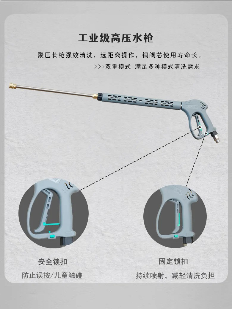 Botuo High-Pressure Cleaning Machine Professional-Grade Car Washing Machine Commercial Mobile Electric Cold Water Cart Fk Series