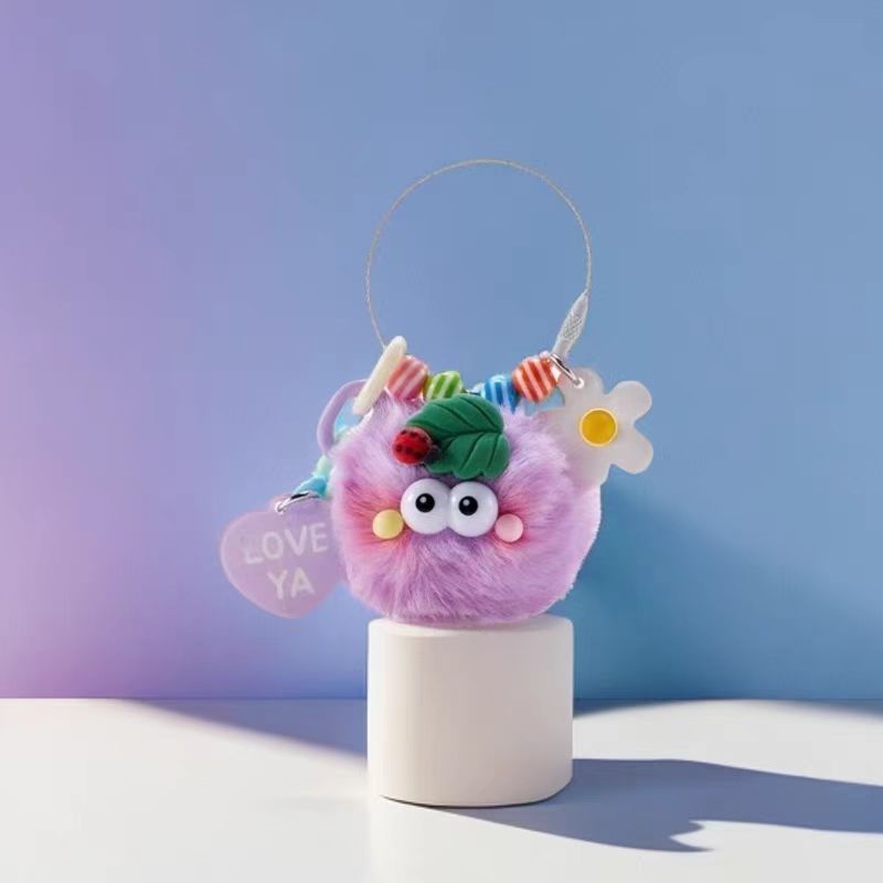 Blush lindo bolsas de peluche bolsas colgantes llaveros de automóviles mochilas colgantes pequeños fabricantes de regalos