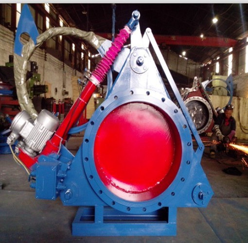 各种规格链轮式盲板阀 大口径电液动盲板阀 眼镜阀